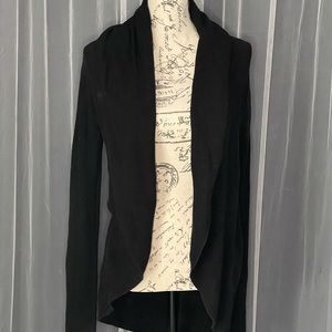 Express women’s long sleeve black knit cardigan